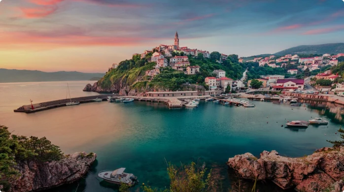 Pobřeží a ostrovy Chorvatska